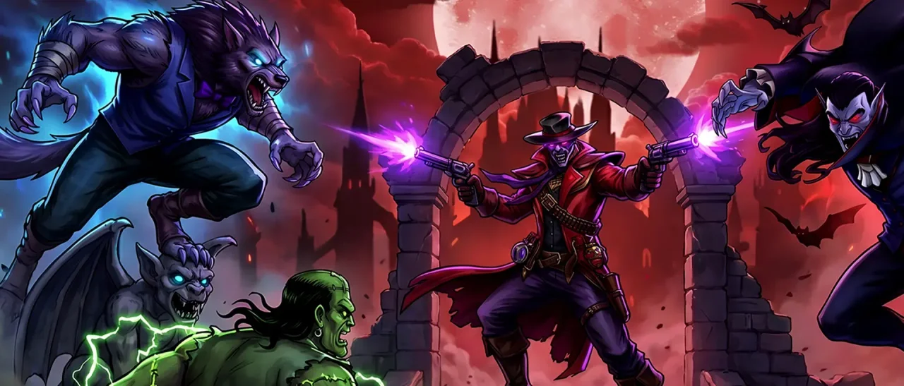 Cursed Moon Power Collection artwork